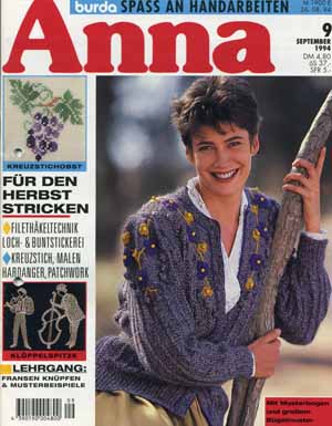 Anna 1994 September Lehrgang: Fransen knpfen